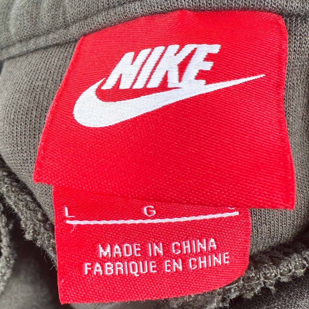 Nike Tech Fleece Joggers Olive Green Tapered Athletic Pants Size Large - Picture 4 of 6